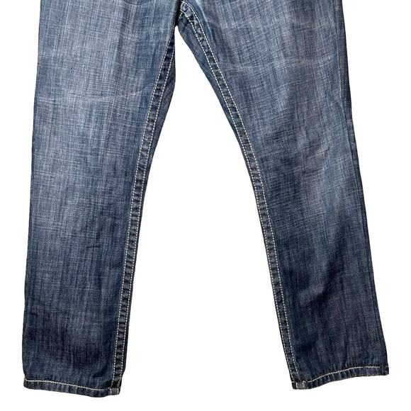 Monarchy Men’s Christoph Distressed Straight Leg Jeans Size 31X28 - Picture 4 of 7